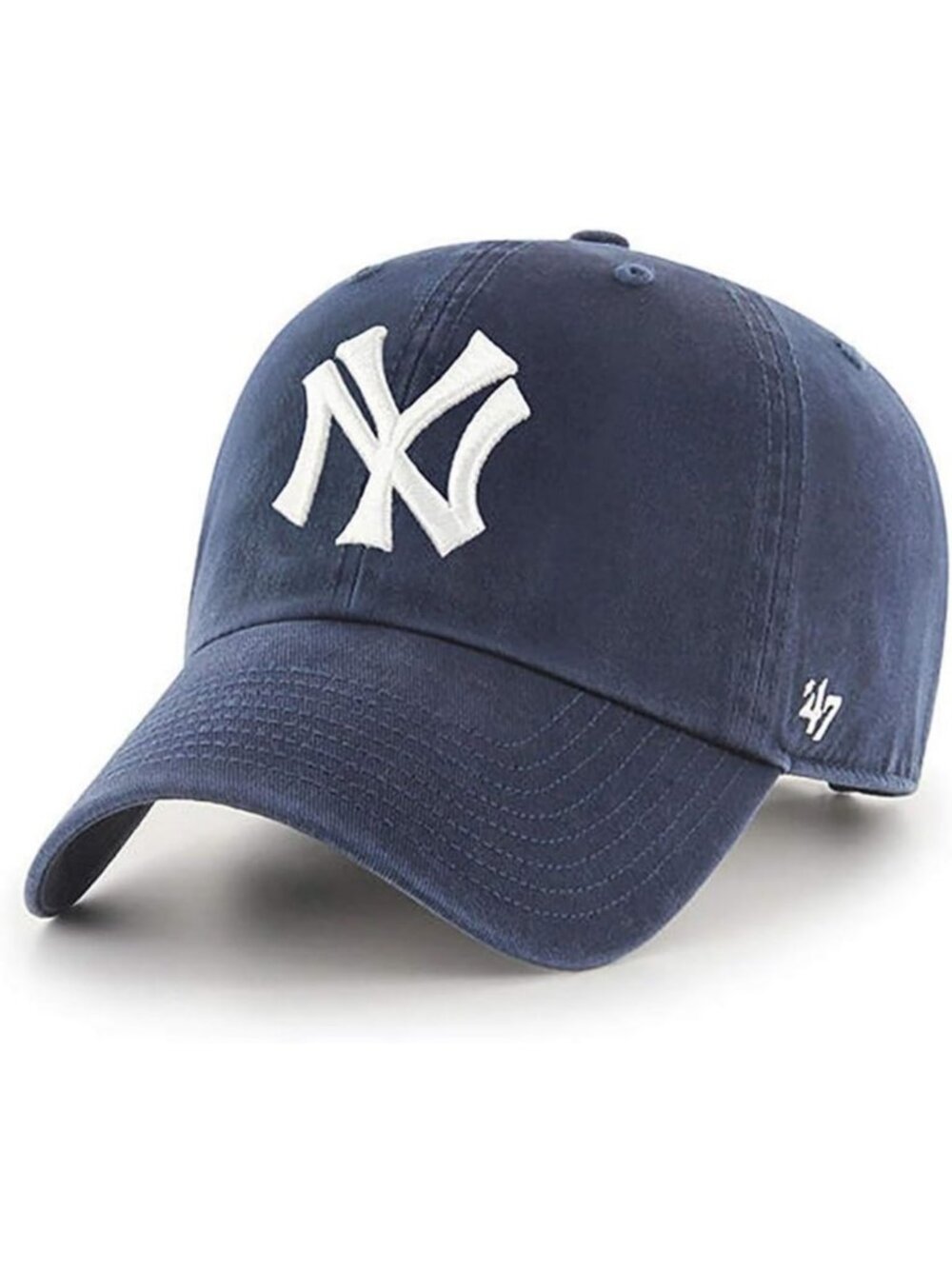 Adjustable Navy Baseball Cap, Vintage Style, Perfect for Sports Fans, One Size